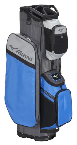 Mizuno BR-D3 cart bag, brilliant blå/grå