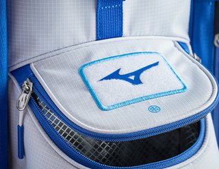Mizuno BR-D3 cart bag, brilliant blå/grå