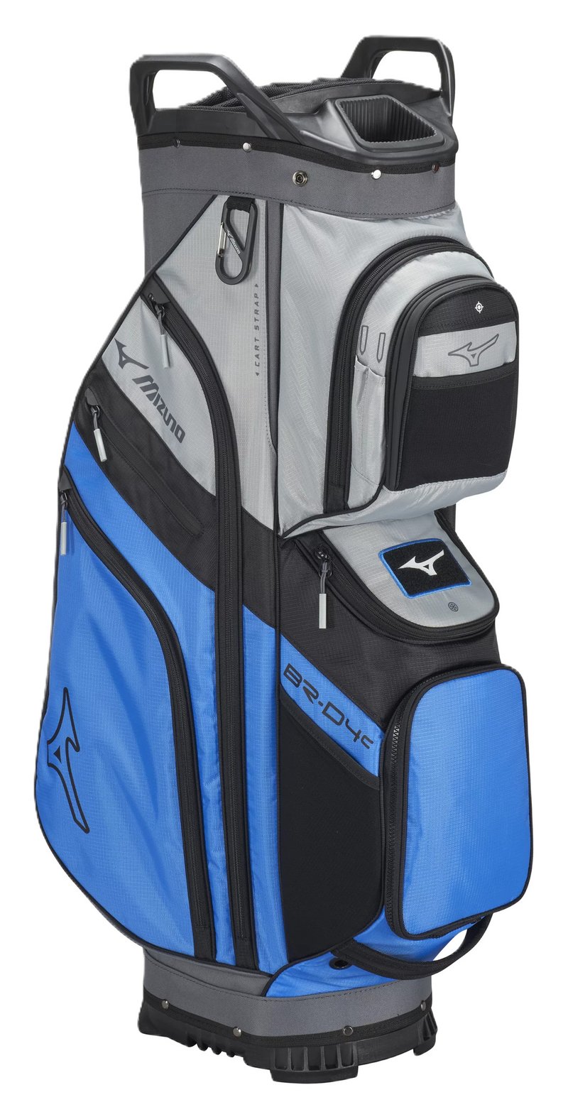 Mizuno 26 BR-D4 cart bag, brilliant blå/grå