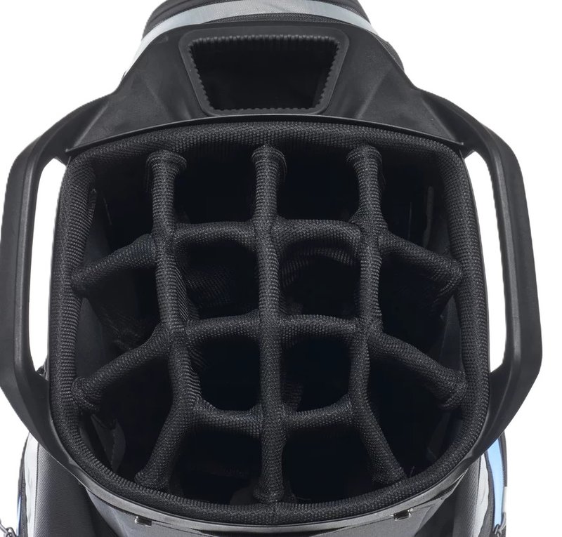Mizuno 26 BR-D4 cart bag, brilliant blå/grå
