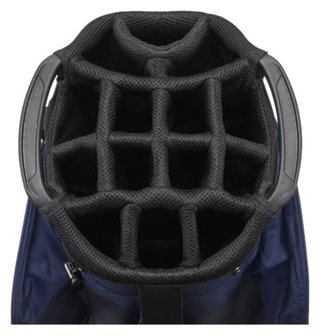 Mizuno BR-DRI cart bag, navy/röd