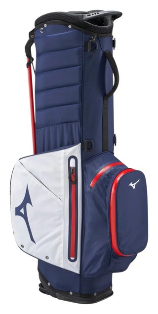 Mizuno BR-DRI stand bag, marinblå/röd