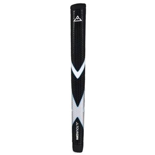 TourDri Midsize PU Putter Grip Black/Silver/Blue putter grip