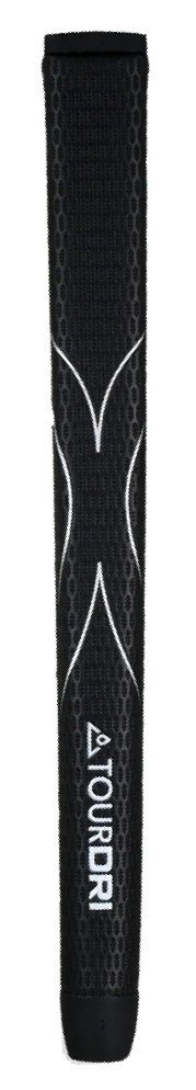 Masters Golf TourDri putter grip, svart/silver