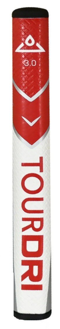 Masters Golf TourDri Flat Putter grip, Red/Large Flat