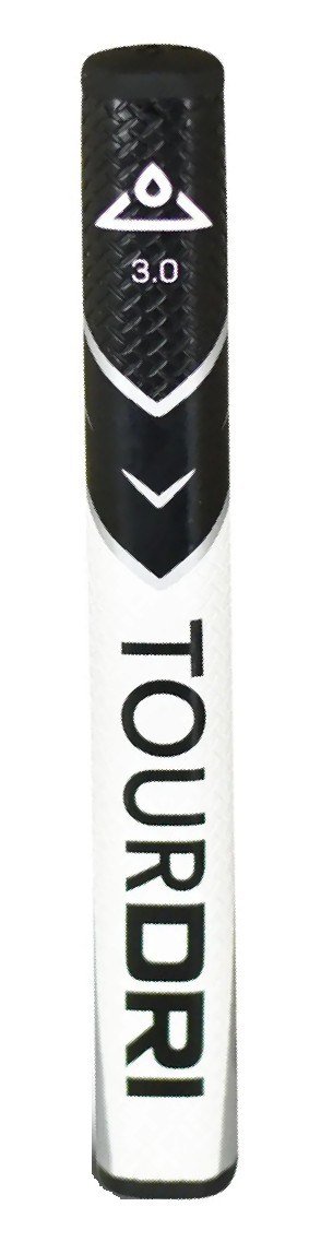 TourDri Flat Putter Grip 3.0 putter grip, svart