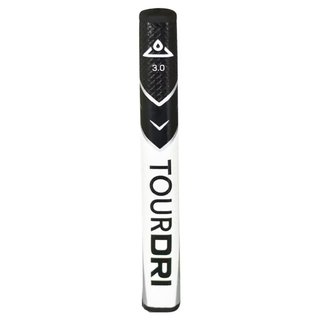 TourDri Flat Putter Grip 3.0 putter grip, svart