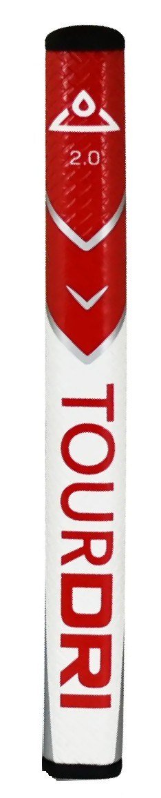 Masters Golf TourDri Flat Putter grip 2.0, röd/medium flat
