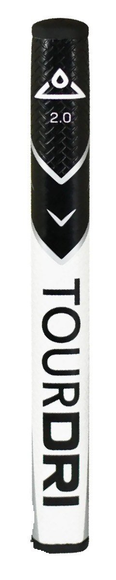 Masters Golf TourDri Flat Putter grip 2.0, svart/medium flat