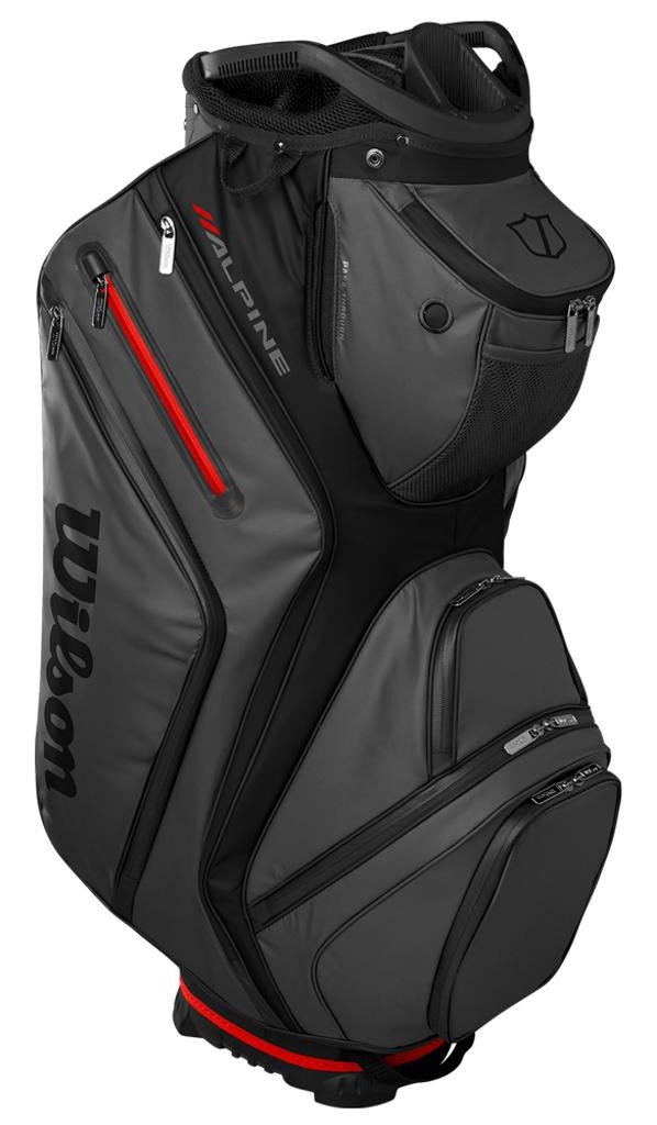 Wilson Alpine cart bag, svart/grå