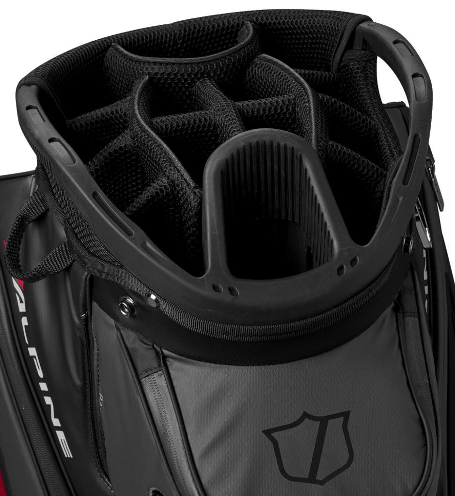 Wilson Alpine cart bag, svart/grå