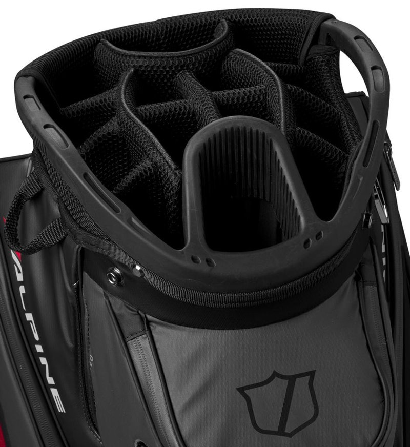 Wilson Alpine cart bag, svart/grå