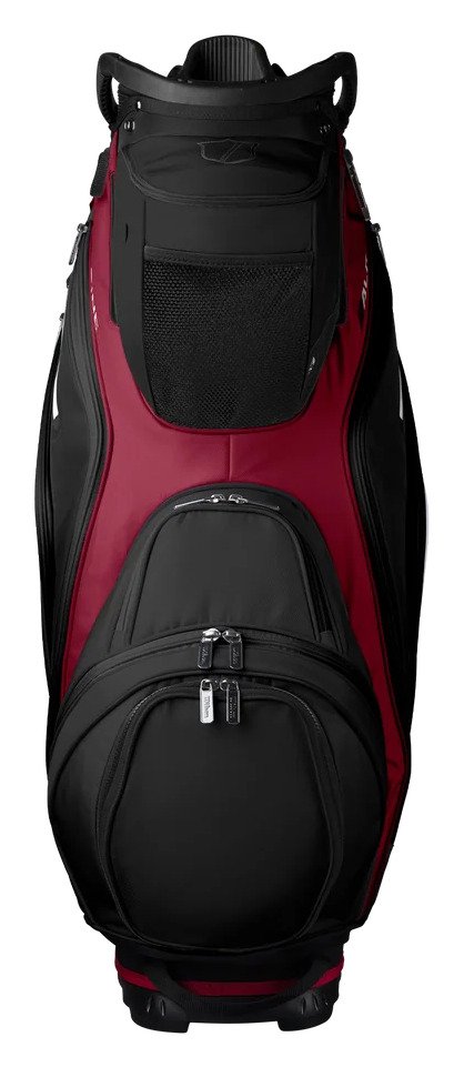 Wilson Alpine cart bag, svart/röd