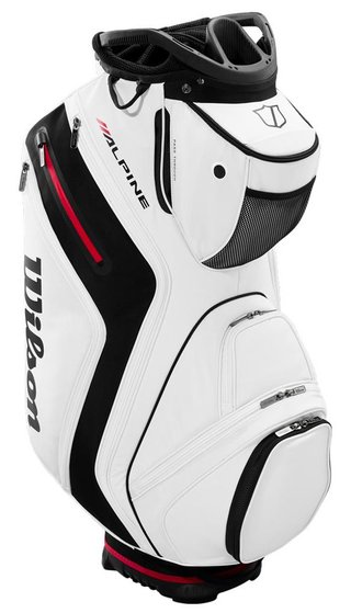 Wilson Alpine cart bag, vit/svart