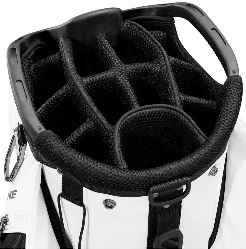 Wilson Alpine cart bag, vit/svart