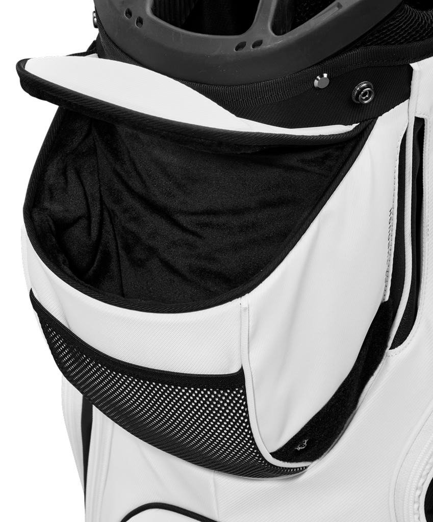 Wilson Alpine cart bag, vit/svart