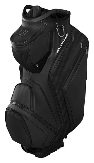 Wilson Alpine cart bag, svart/svart