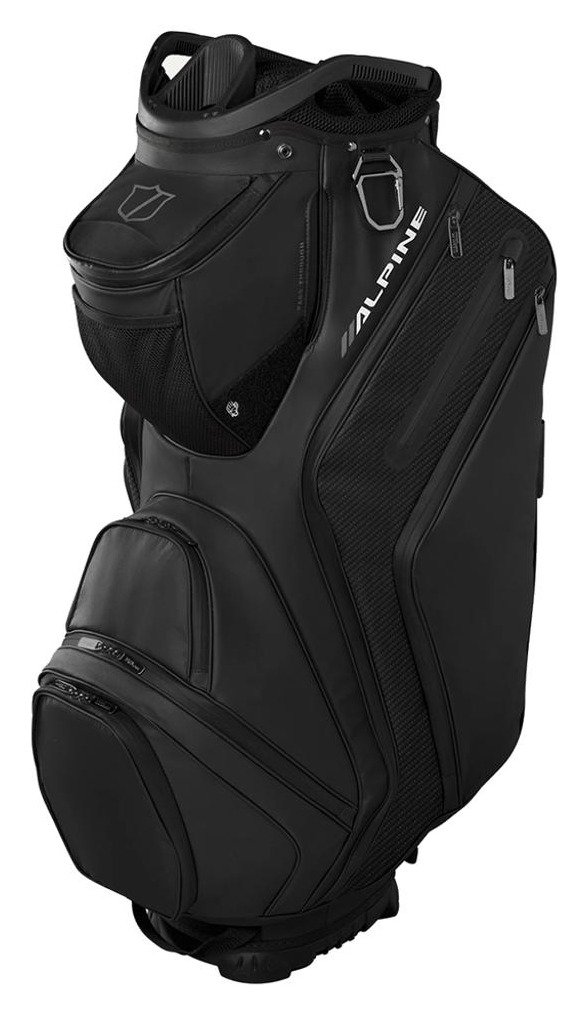 Wilson Alpine cart bag, svart/svart