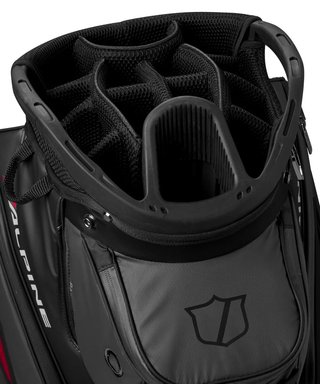 Wilson Alpine cart bag, svart/svart