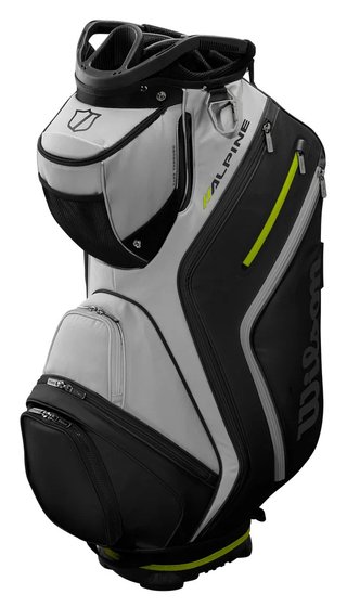 Wilson Alpine cart bag, ljusgrå/svart