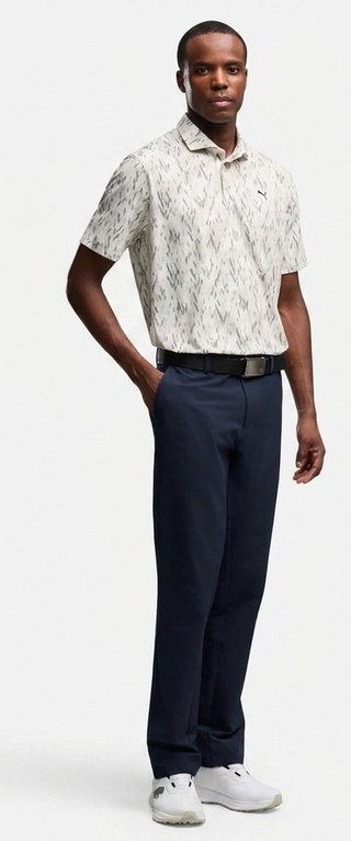 Puma MATTR Northerm Light herr polo, warm white