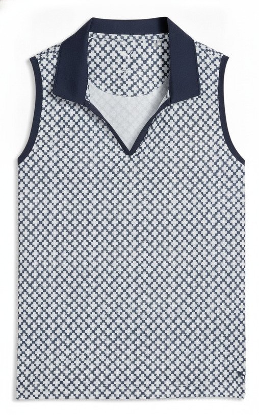 Puma Club Sleeveless herr polo, deep navy