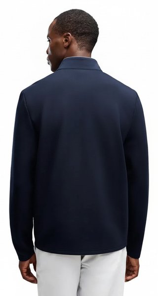 Puma Cloudspun Fleece Hybrid herr jacka, deep navy