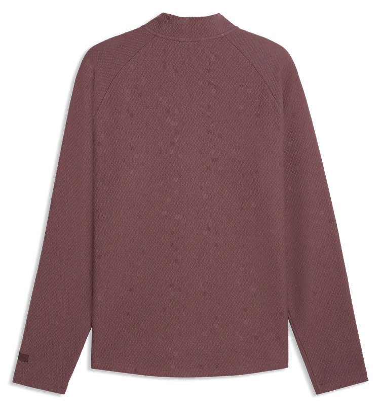 Puma Boulder 2.0 1/4 Zip herr sweatshirt, rich cocoa