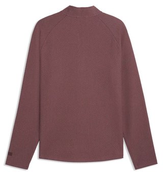 Puma Boulder 2.0 1/4 Zip herr sweatshirt, rich cocoa