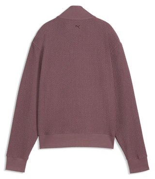 Puma Boulder 1/2 Zip dam sweatshirt, rich cocoa