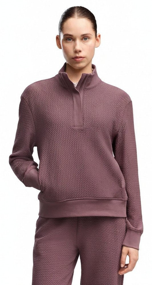 Puma Boulder 1/2 Zip dam sweatshirt, rich cocoa