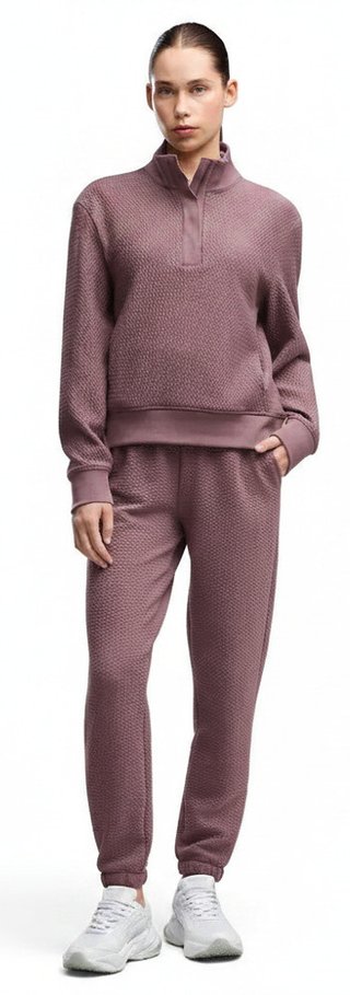 Puma Boulder 1/2 Zip dam sweatshirt, rich cocoa