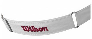 Wilson Tour Visor herr visir, vit/röd