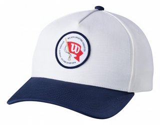 Wilson Vintage Patch herr keps, vit/marinblå
