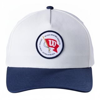 Wilson Vintage Patch herr keps, vit/marinblå