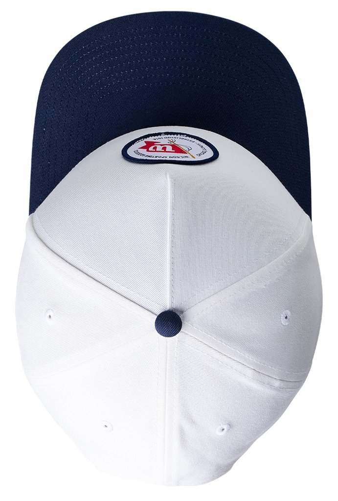 Wilson Vintage Patch herr keps, vit/marinblå