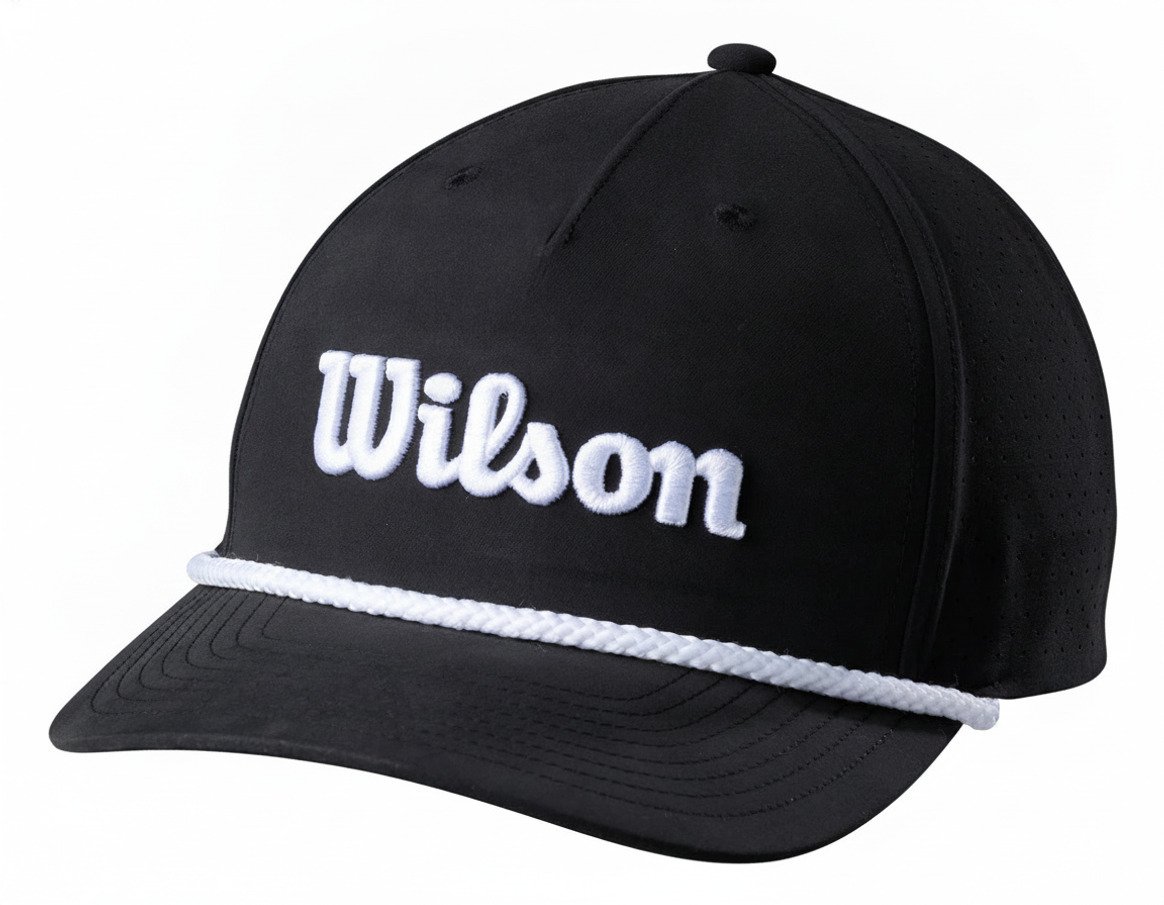 Wilson Rope cap 2026 keps, svart/vit