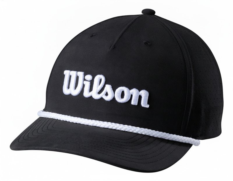 Wilson Rope cap 2026 keps, svart/vit