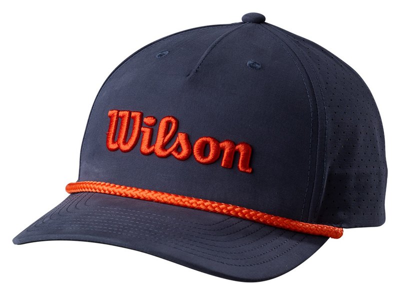 Wilson Rope cap 2026 keps, navy/orange