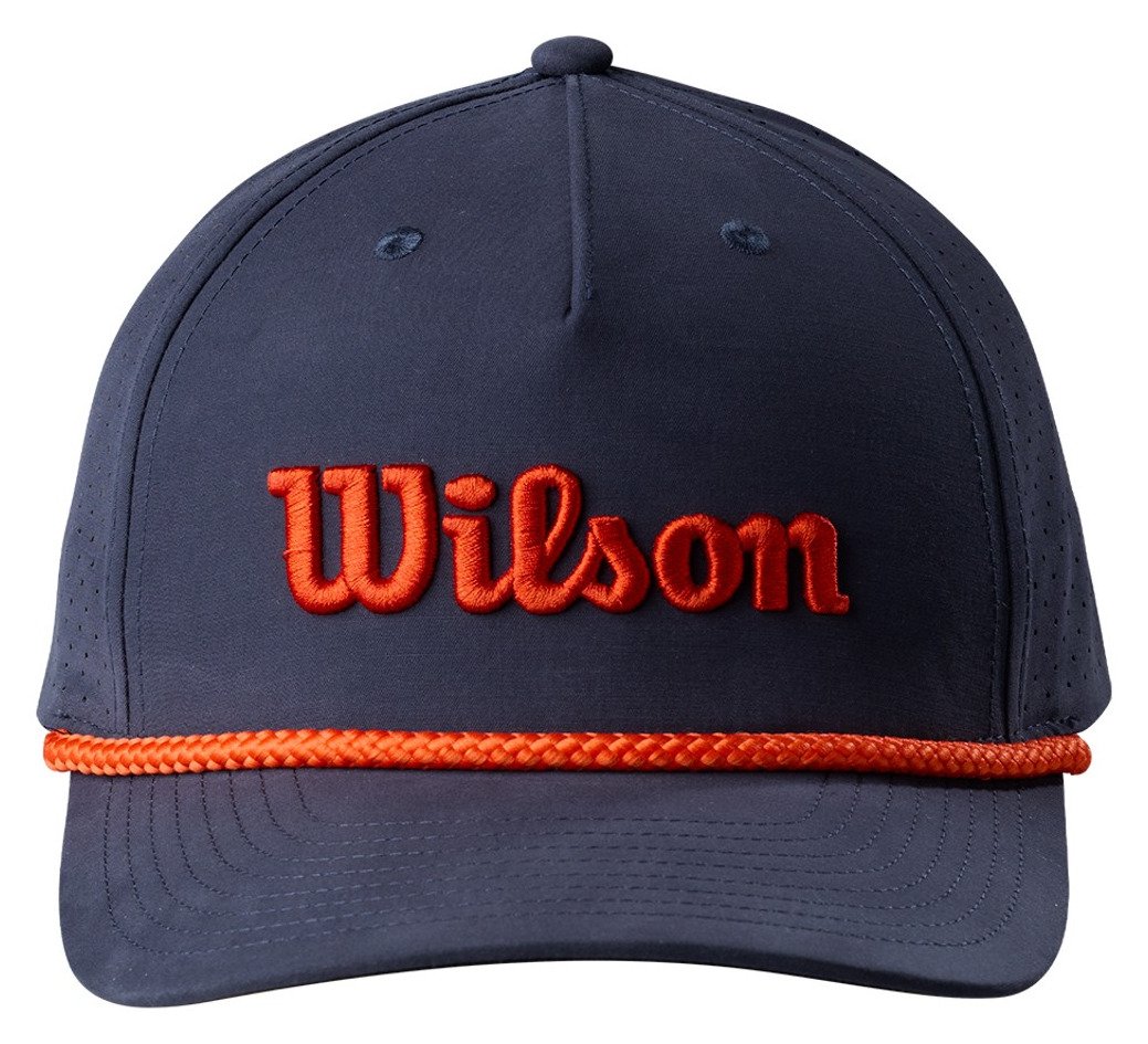 Wilson Rope cap 2026 keps, navy/orange