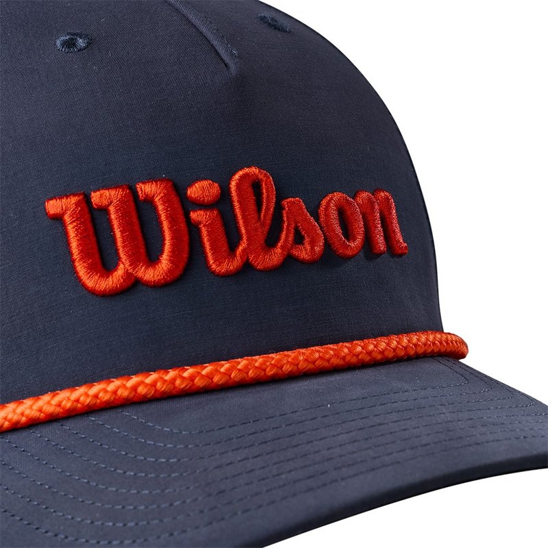 Wilson Rope cap 2026 keps, navy/orange