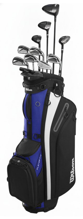 Wilson PlayerFit Premium herr golfset, stål