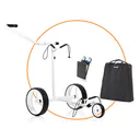 JuStar White Incl. scorecard holder and carry bag STAR-TC elektrisk vagn, vit
