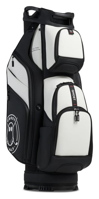 Ghost Golf GT-14 Oreo cart bag, white/black