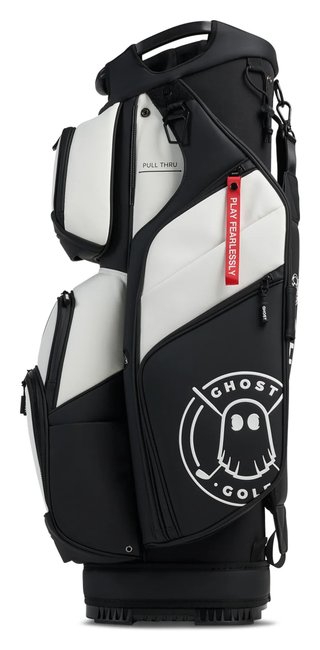 Ghost Golf GT-14 Oreo cart bag, white/black