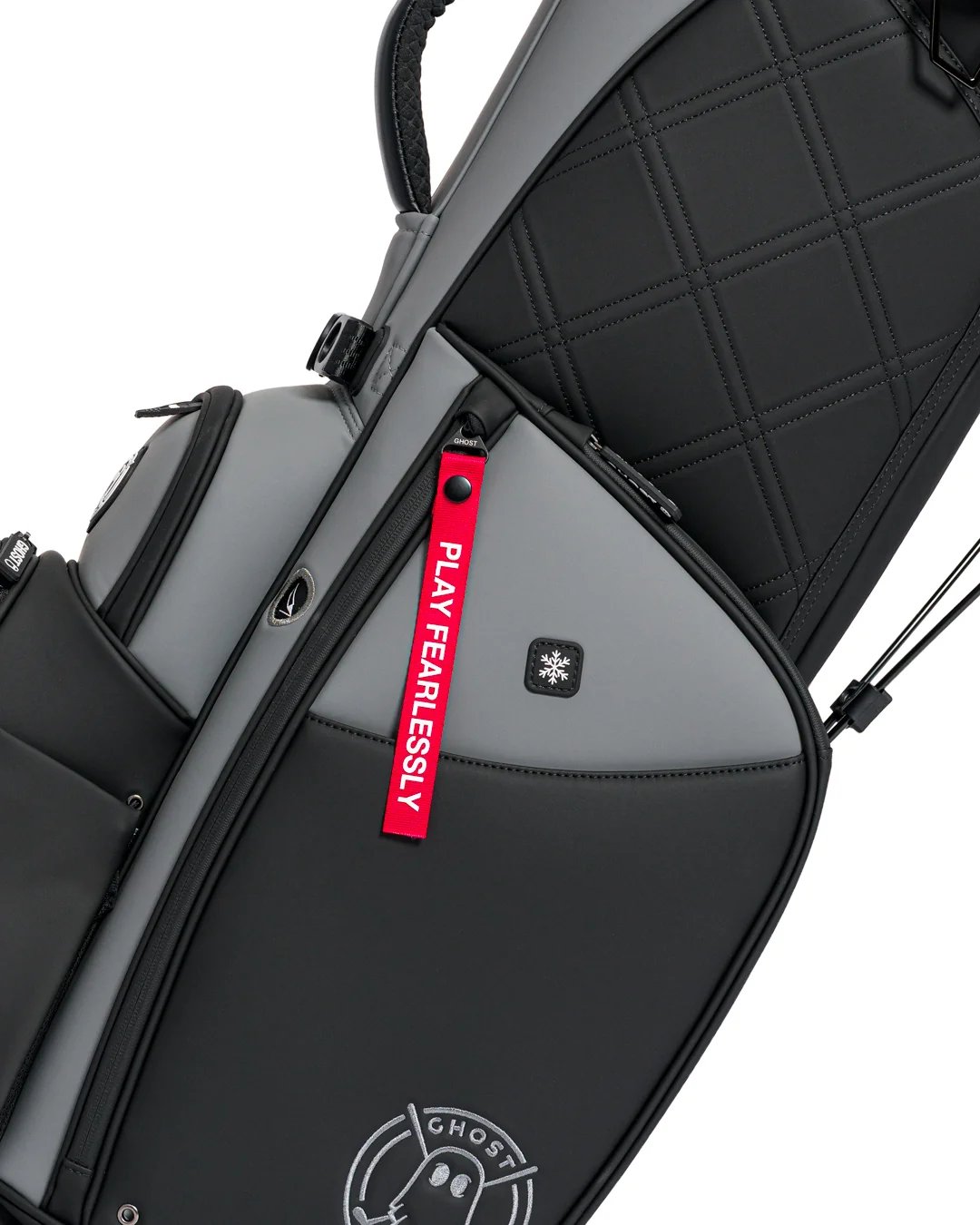 Ghost Golf Anyday Kovert Ops 14-way stand bag, svart/grå