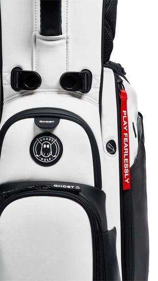 Ghost Golf Anyday Oreo stand bag, white/black