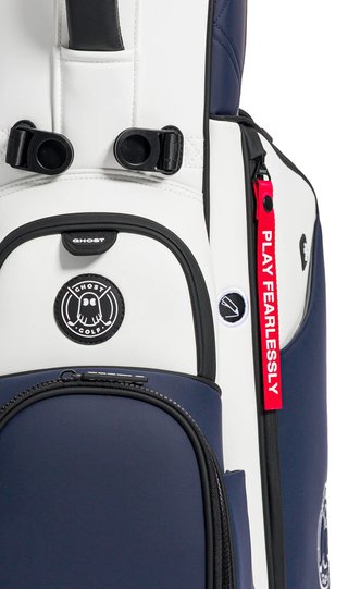 Ghost Golf Anyday Valor 14-way stand bag, white/blue