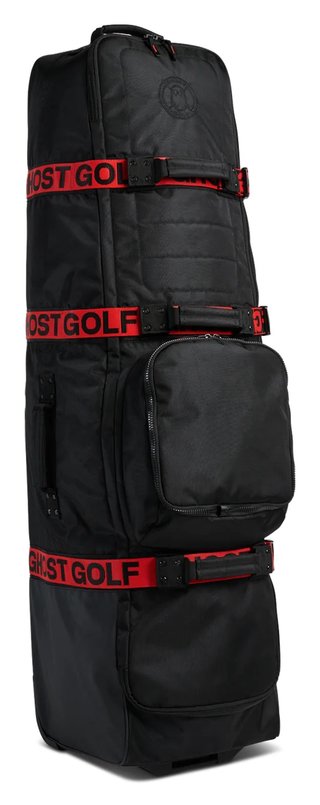 Ghost Golf Awol Club Pro travel bag, röd rem