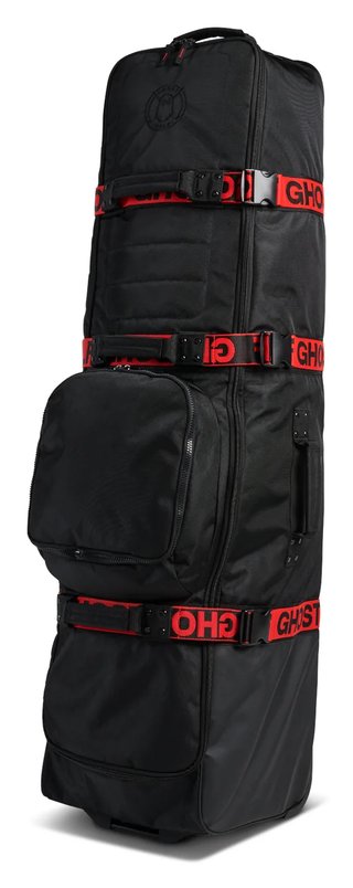 Ghost Golf Awol Club Pro travel bag, röd rem